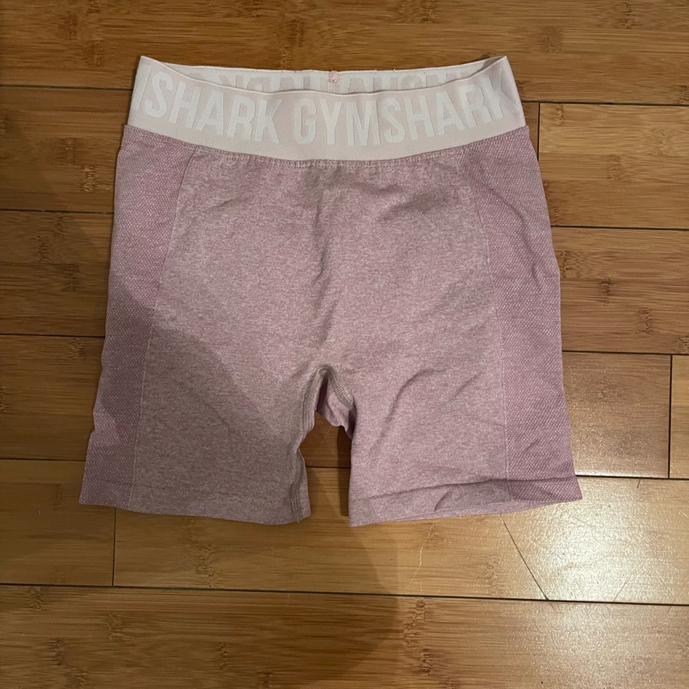 Flex pink gymshark shorts